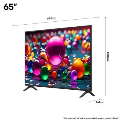 Imagem de Smart TV 4K UHD 65" 65UA8550PSA LG Wi-Fi Inteligência Artificial 3 HDMI 1 USB