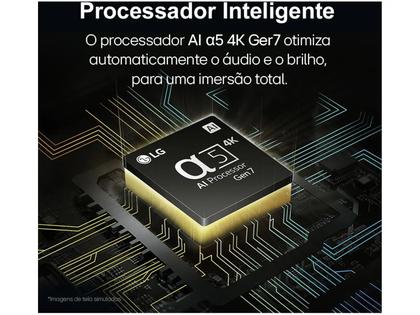 Imagem de Smart TV 50 4K LCD LED NanoCell LG 50NANO80TSA WebOS 24 Processador a5 Ger7 WiFi e Bluetooth com Alexa 3 HDMI 2 USB