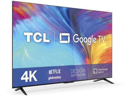 Imagem de Smart TV 50” 4K LED TCL 50P635 VA Wi-Fi Bluetooth HDR Google Assistente 3 HDMI 1 USB