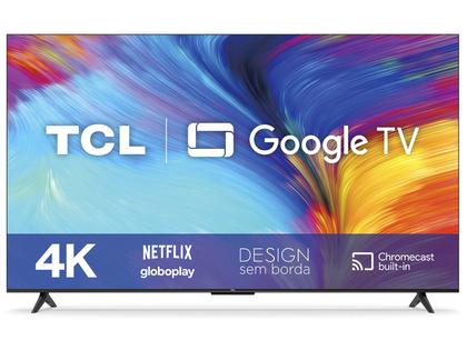 Smart TV 50” 4K LED TCL 50P635 VA Wi-Fi Bluetooth HDR Google