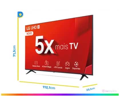 Imagem de Smart TV 50"4K LG Ultra HD 50UT8050