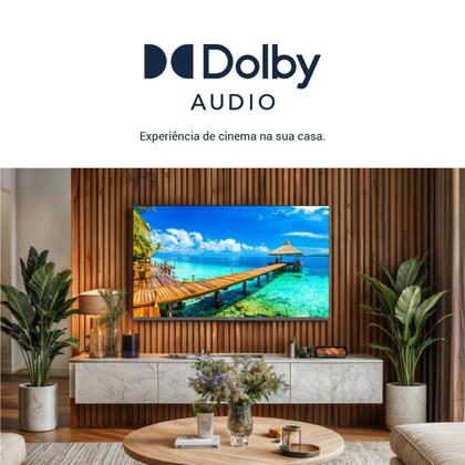 Imagem de Smart TV 50” Britânia Roku TV Led Dolby Audio BTV50G3ERSGB
