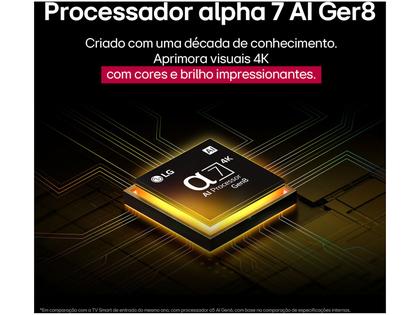 Imagem de Smart TV 50" LG 4K Ultra HD 50UA8550PSA webOS 25 AI Processor 4K Gen8 com Alexa 3 HDMI