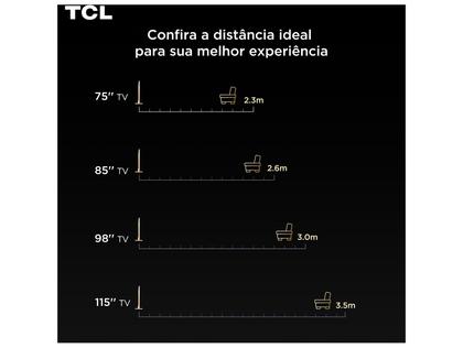 Imagem de Smart TV 50" TCL 4K UHD MiniLED C6KS 50C6KS Google TV 2025