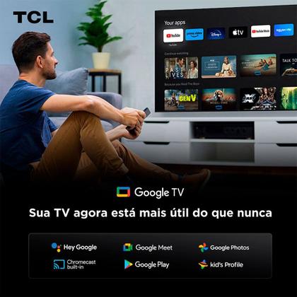 Imagem de Smart TV 50 TCL, 4K UHD, QLED, Google TV - 50P7K