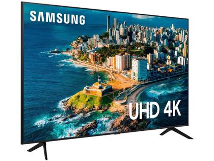Imagem de Smart TV 50” UHD 4K LED Samsung 50CU7700  - Wi-Fi Bluetooth Alexa 3 HDMI