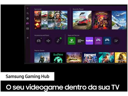 Imagem de Smart TV 50” UHD 4K LED Samsung 50CU7700  - Wi-Fi Bluetooth Alexa 3 HDMI