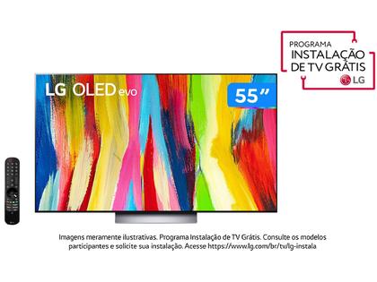 Imagem de Smart TV 55” 4K OLED LG 120Hz OLED55C2 AI