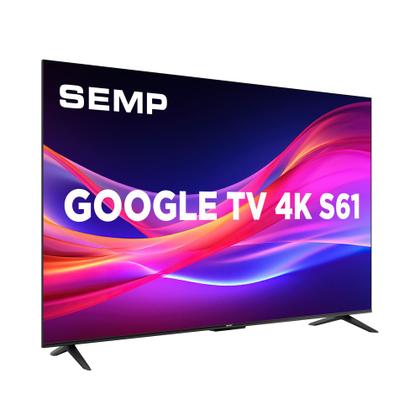 Imagem de Smart TV 55” 4K SEMP 55S61 Google TV Hdr Uhd 4k Hdmi