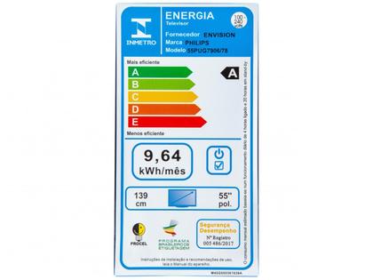 Imagem de Smart TV 55” 4K UHD D-LED Philips 55PUG7906/78