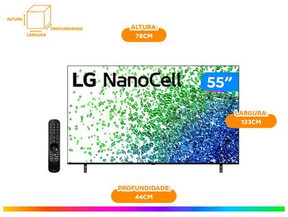 Imagem de Smart TV 55” 4K UHD Nanocell LG 55NANO80