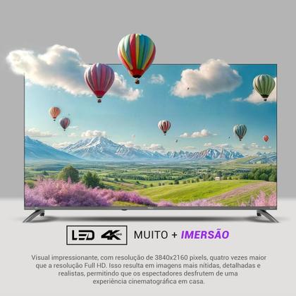 Imagem de Smart Tv 55'' Philco P55cra 4k Uhd Led Roku Tv Dolby Audio