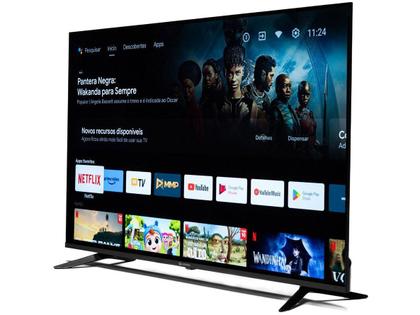 Imagem de Smart TV 58” 4K DLED Rig Vizzion BR58GUA IPS