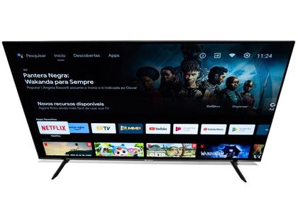 Imagem de Smart TV 58” 4K DLED Rig Vizzion BR58GUA IPS