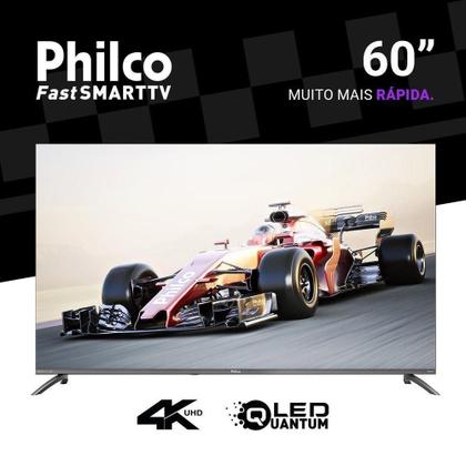 Imagem de Smart TV 60" Philco QLED Roku Dolby Áudio P60CRA Bivolt