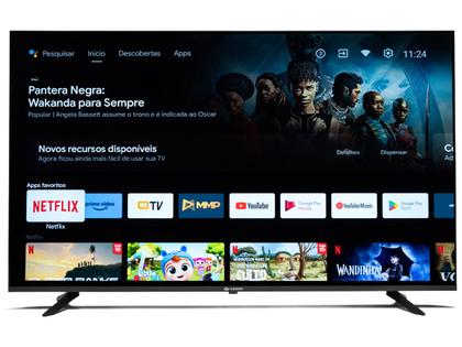 Imagem de Smart TV 65” 4K DLED Rig Vizzion BR65GUA IPS