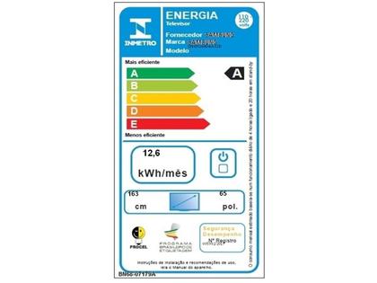 Imagem de Smart TV 65" 4K QLED Samsung 65Q60DA Wi-Fi Bluetooth Alexa 3 HDMI 2 USB