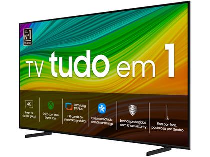Imagem de Smart TV 65" 4K QLED Samsung 65Q60DA Wi-Fi Bluetooth Alexa 3 HDMI 2 USB