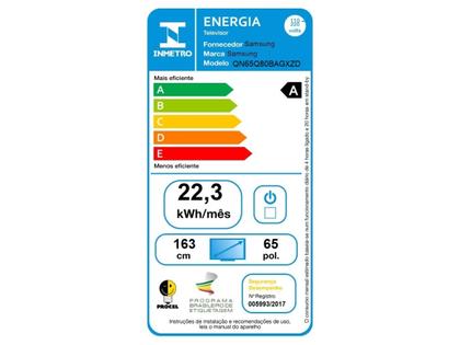 Imagem de Smart TV 65” 4K QLED Samsung QN65Q80BA