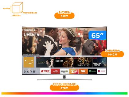 Imagem de Smart TV 65” 4K QLED Samsung QN65Q8CAMGXZD