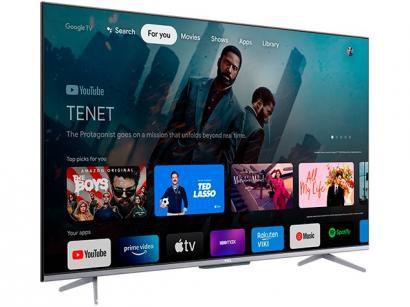 Smart TV 65” 4K UHD LED TCL 65P725 VA Wi-Fi - Bluetooth HDR Google