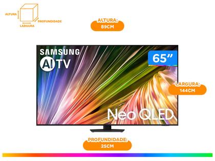 Imagem de Smart TV 65" 4K UHD  Neo QLED Samsung 65QN85D 120Hz Wi-Fi Bluetooth