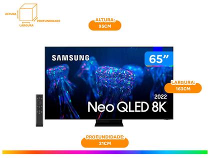 Imagem de Smart TV 65” 8K Neo QLED Samsung QN65QN800B