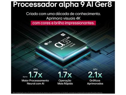 Imagem de Smart TV 65" LG 4K OLED OLED65C5PSA webOS 25 α9 AI Processor 4K Gen8 Alexa 4 HDMI 2.1 3 USB