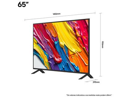 Imagem de Smart TV 65" LG 4K Ultra HD QNED 65QNED82ASG webOS 25 α7 AI Processor Alexa 3 HDMI