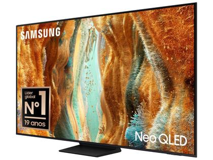 Imagem de Smart TV 65" Samsung 4K Neo QLED QN70F QN65QN70FAGXZD 120Hz Tizen NQ4 AI Gen2 Bixby Alexa 4 HDMI