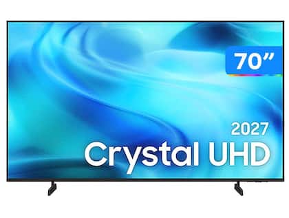 Smart TV 70" Samsung 4K UHD LED UN70U8000HGXZD One UI Tizen 2027