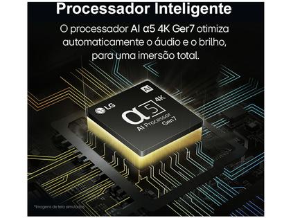 Imagem de Smart TV 75" 4K NanoCell LG 75NANO80TSA WebOS 24 Processador α5 Ger7 Wi-Fi Bluetooth com Alexa 3 HDMI 2 USB