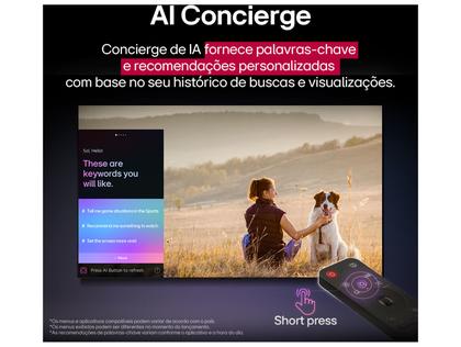 Imagem de Smart TV 75" LG 4K Ultra HD UHD 75UA8550PSA webOS 25 α7 AI Processor 4K Gen8 Alexa 3 HDMI 2 USB
