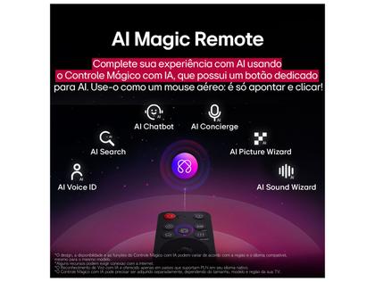 Imagem de Smart TV 75" LG 4K Ultra HD UHD 75UA8550PSA webOS 25 α7 AI Processor 4K Gen8 Alexa 3 HDMI 2 USB