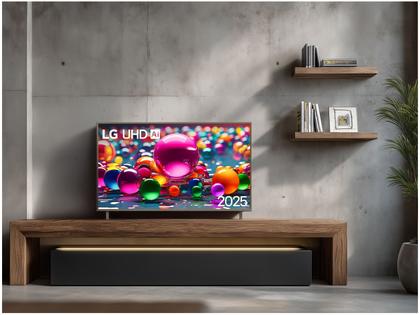 Imagem de Smart TV 75" LG 4K Ultra HD UHD 75UA8550PSA webOS 25 α7 AI Processor 4K Gen8 Alexa 3 HDMI 2 USB