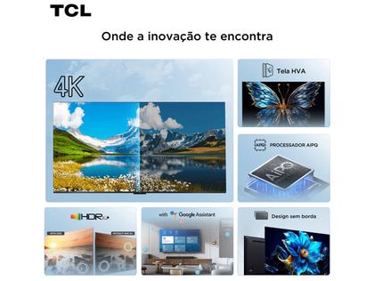 Imagem de Smart TV 75" TCL 4K UHD LED HVA Google TV 75P6K 2025