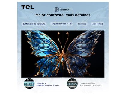 Imagem de Smart TV 75" TCL 4K UHD LED HVA Google TV 75P6K 2025