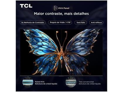 Imagem de Smart TV 75" TCL 4K UHD QLED 75P7K Google TV AiPQ Google Assistente 3 HDMI 1 USB