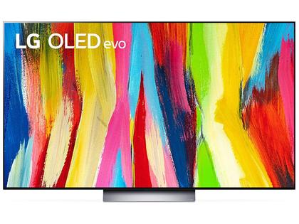 Imagem de Smart TV 77” 4K OLED LG ThinQ OLED77C2PSA 120Hz