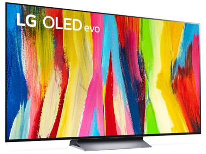 Imagem de Smart TV 77” 4K OLED LG ThinQ OLED77C2PSA 120Hz