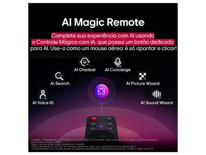 Imagem de Smart TV 77" LG 4K OLED OLED77C5PSA webOS 25 AI Processor 4K Gen8 com Alexa 4 HDMI