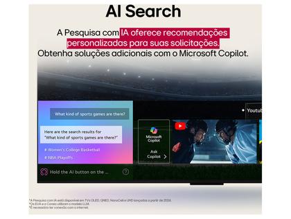 Imagem de Smart TV 77" LG 4K OLED OLED77C5PSA webOS 25 AI Processor 4K Gen8 com Alexa 4 HDMI