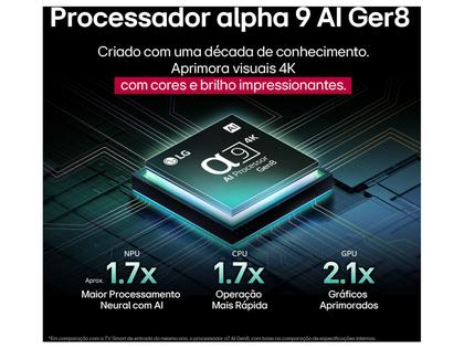 Imagem de Smart TV 77" LG 4K OLED OLED77C5PSA webOS 25 AI Processor 4K Gen8 com Alexa 4 HDMI