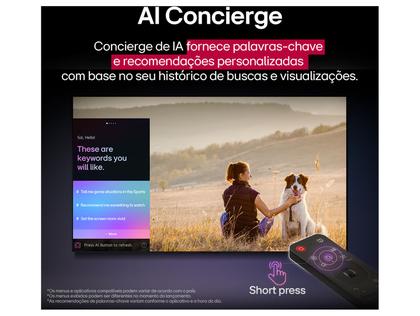 Imagem de Smart TV 77" LG 4K OLED OLED77C5PSA webOS 25 AI Processor 4K Gen8 com Alexa 4 HDMI