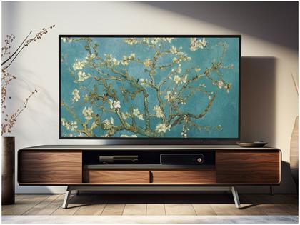 テレビ Samsung the frame 85v tv Smart TV 85” 4K QLED Samsung The Frame VA 120Hz - Wi-Fi Bluetooth