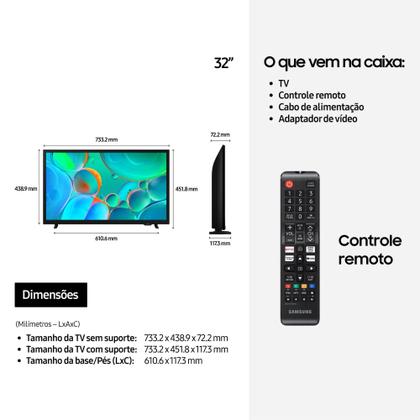 Imagem de Smart TV 85" Crystal UHD 4K U8100F + Smart TV 32" HD H5000F