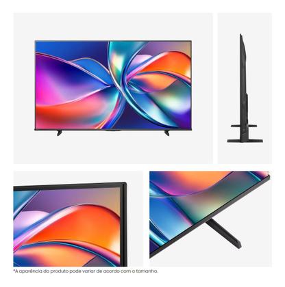 Imagem de Smart TV 85 polegadas Hisense QLED 4k mod 85Q6QVV com Processador AI, Dolby Vision Atmos e Compatibilidade Alexa