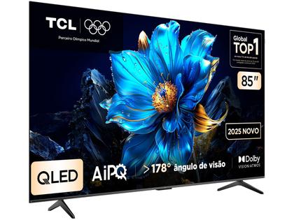 Imagem de Smart TV 85" TCL 4K UHD QLED 85P7K Google TV AiPQ Google Assistente 3 HDMI 1 USB