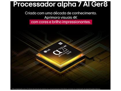 Imagem de Smart TV 86" LG 4K Ultra HD 86UA8550PSA webOS 25 α7 AI Processor 4K Gen8 Alexa 3 HDMI 2.0 2 USB