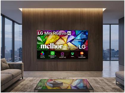 Imagem de Smart TV 86" LG 4K Ultra HD Mini RGB 86MRGB85BSC WebOS 26 2026